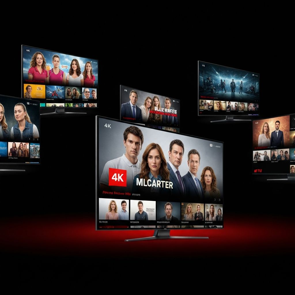 IPTV Premium Brasil - Streaming de canais HD e 4K em múltiplas telas